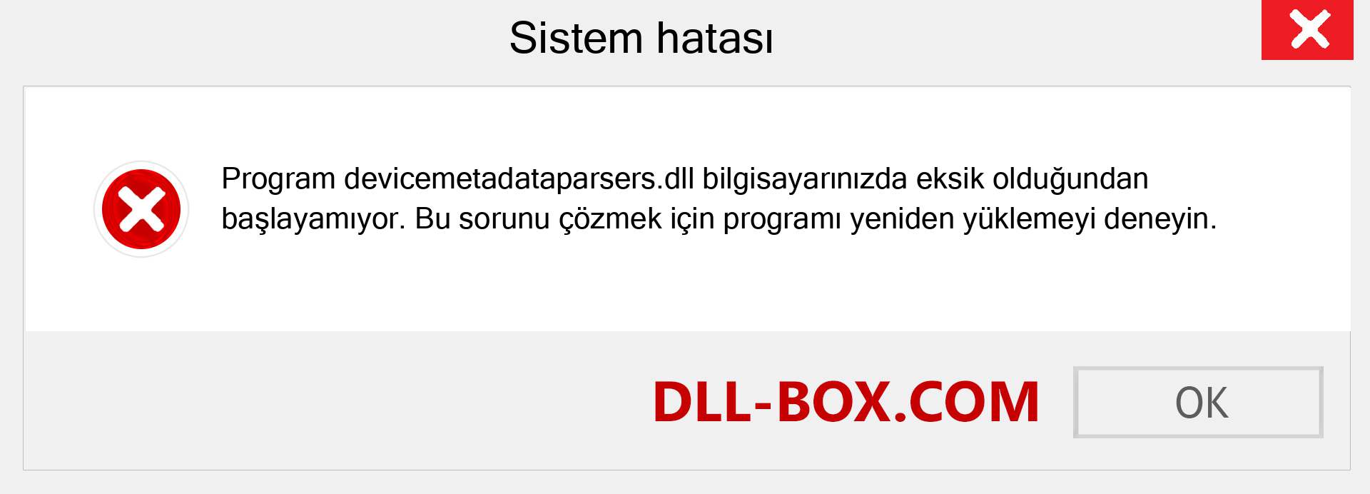 devicemetadataparsers.dll dosyası eksik mi? Windows 7, 8, 10 için İndirin - Windows'ta devicemetadataparsers dll Eksik Hatasını Düzeltin, fotoğraflar, resimler